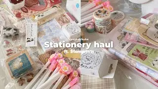 stationery haul 🧸️  ft. Stamprints | journal supplies | cute & aesthetic ♡