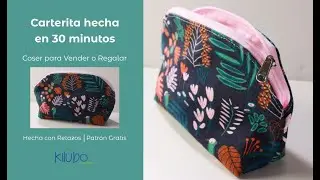 Transforma Tela en una  linda Carterita | Patrón Gratis 🧵