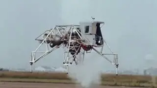 Projeto Apollo-Testes com LLRV-Narrado por Neil Armstrong-Incluindo seu acidente -Ative legendas