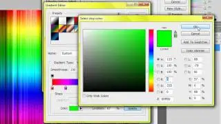 Raining Rainbow Effect in Photoshop CS4
