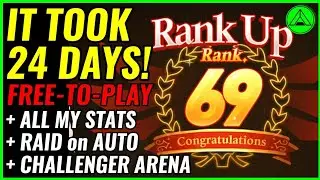 Rank 69 in 24 Days F2P! (Raid Destroyed!) 🔥 2021 Guide Epic Seven