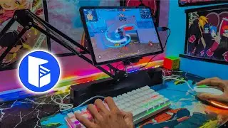Keyboard & Mouse In Mobile 1 Vs 4 Custom Gameplay || 🔥