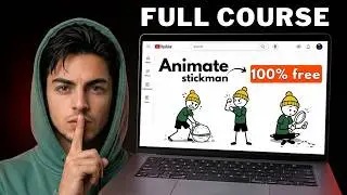 How I Create UNLIMITED Stickman Animations with AI For FREE | Full Course