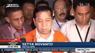 Setya Novanto menyatakan hal ini di depan wartawan