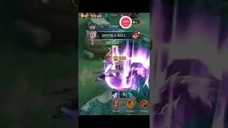 Odette Double Kill Karina & Yu Zhong #mobilelegends #mlbb #odettegameplay #youtubeshorts #shorts