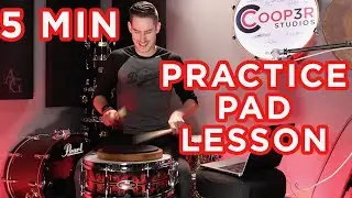 5 MIN PRACTICE PAD LESSON - Free Drum Lesson