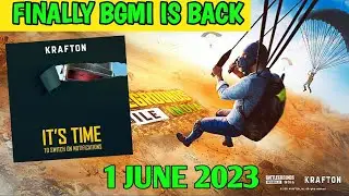 WELCOME BACK BGMI 😍❤ | BGMI OFFICIAL ANNOUNCEMENT ON UNBAN | BGMI UNBAN NEWS |