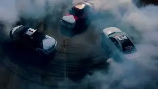 Дрифт с высоты птичьего палета