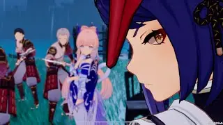 The Peace Talks- Kokomi Story Quest [Full Cutscene] | Genshin Impact