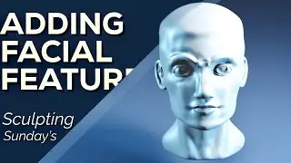 Sculpting Sunday's - Adding Facial Features || Blender 2.83