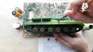 Окраска танка ИС-3М от TRUMPETER  