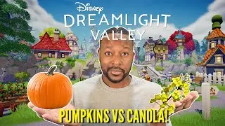 Best Money Making Method? - Pumpkins vs Canola! | Disney Dreamlight Valley