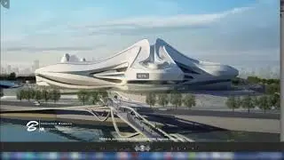 3ds max organic modeling tutorial | Zaha Hadid  (3)