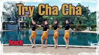 TRY CHA CHA Line Dance (Teach)