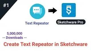 Text Repeator App in Sketchware 