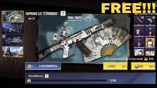 How to Get FREE AK117 - Supremo Cat in Supremo Cat Strongbox | COD MOBILE