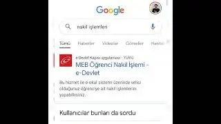E- Devlet Üzerinden E-Okul Nakil İşlemleri
