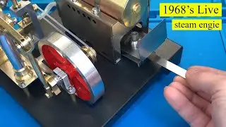 Curiosity Peak: 1968 Live Steam Road Roller Assembly Unveiled!