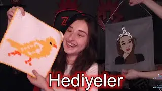 Pqueen - Kendisine Gelen Hediyeleri Gösteriyor