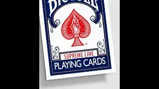 Игральные карты Bicycle Supreme Line для фокусов и флоришей