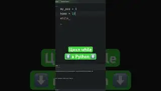 Цикл while в Python 