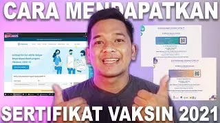 Tutorial Cara Mendapatkan Sertifikat Vaksin dengan mudah di Komputer atau Laptop Tahun 2021