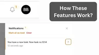 Filament Database Notifications: Bell on Top-Right with Modal Slideover