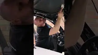BMW X5 2022. Шумоизоляция потолка. 