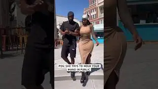POV: SHE TRYS TO HOLD YOUR HAND IN PUBLIC #A12FUNNY #DATING #RELATABLE #COMEDY #UK #ATLANTA #LONDON