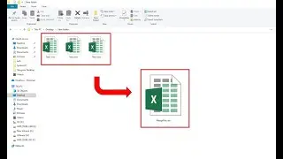 How To Merge Multiple Excel files into a single file WITHOUT losing data?  (New 2021)