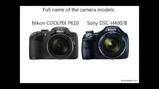 Nikon P610 vs Sony H400/B