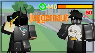 So I 1v1'ed Trex on Juggernaut...(Roblox Arsenal)