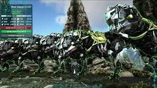 ARK: Survival Evolved -  Favorite Tames and Boss Army !!!