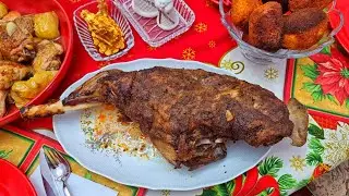 Баранья нога на Новый год