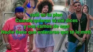 Bad Bunny, PJ Sin Suela & Ñejo - (letra)