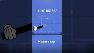 meme level in the geometry dash #geometrydash