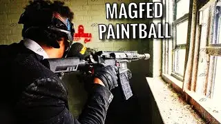 CRAZY PAINTBALL WAR!!    Magfed paintball