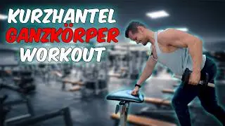 18 Minuten Ganzkörper Workout mit Kurzhanteln zum Mitmachen für Anfänger