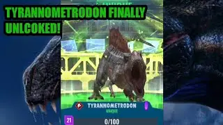 FINALLY! TYRANNOMETRODON! | JURASSIC WORLD ALIVE | EP 29