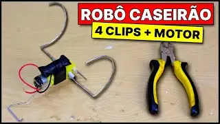 Como Fazer um Robô Elétrico! FENÓMENO da FEIRA DE CIÊNCIAS