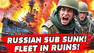 🚨SHOCK: RUSSIAN SUBMARINE DESTROYED — BLACK SEA FLEET IN FLAMES! THOUSANDS WOUNDED! | DASHA