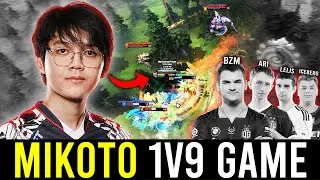 MIKOTO TRY HARD 1V9 TIMBERSAW against BZM ARI LELIS & ICEBERG