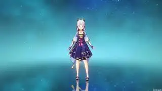 Ayaka Character Page Animation (Genshin Impact 1.7)