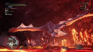 Monster Hunter World: HR Azure Rathalos and Rathalos dual hunting!