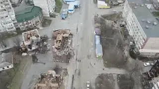 The ruins of Borodyanka now.