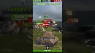 Видал барана в Космовозрождении 💪 #tanksblitz #trash #oneshot