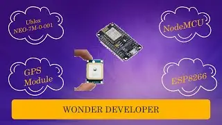 NodeMcu ESP8266 and NEO-7M GPS  Tracker