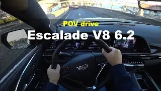 2023 Cadillac Escalade V8 6.2 POV drive
