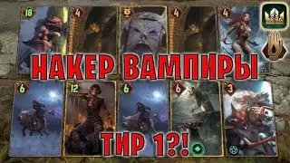 GWENT | НАКЕР ВАМПИРЫ (Запах крови) — гайд | Гвинт Патч 12.5