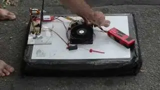 Case-Fan / Trash Bag RC Hovercraft